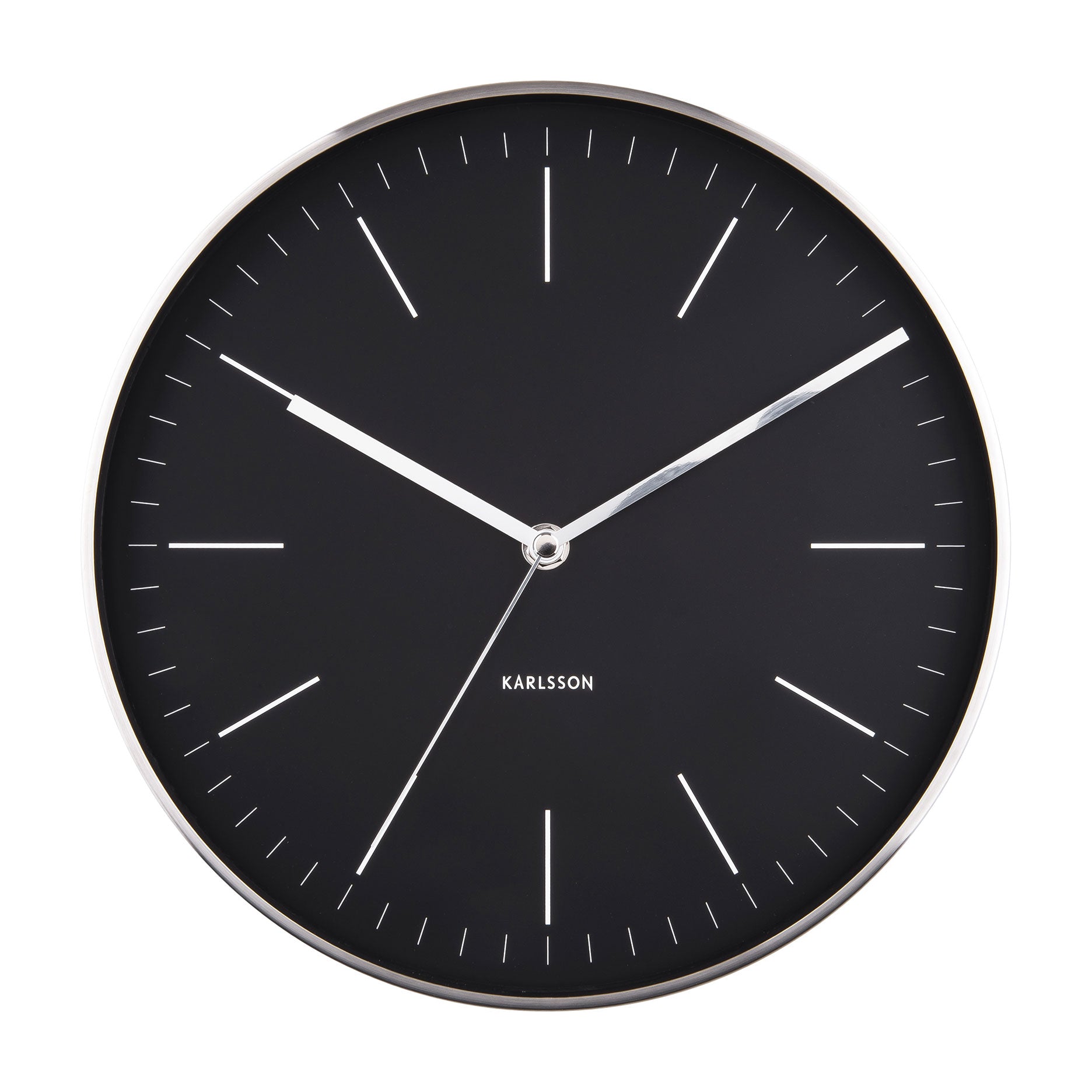 Vægur Minimal stål